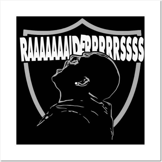 AP RAIDERS Wall Art by T-Shirt Bros